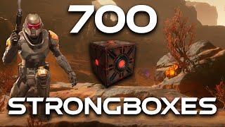 I opened 700 Christmas Strongboxes!