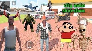 CITY MEIN SHIN -CHAN Indian Theft Auto  Indian Bike Driving 3d  New Update