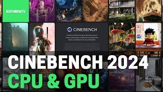 Cinebench 2024: The One-Stop Benchmark for CPU and GPU