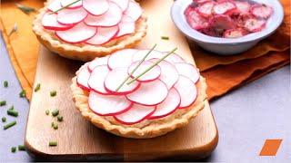  Deux Recettes Fraîches de Printemps : Tartelettes et Chips de Radis !  |