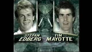 Wimbledon 1989 Retro Tennis  quarter final  Mens John mcenroe vs Wilander + analysis and highlights