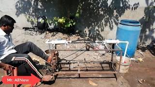 Water pump pedal operated Project By Mr. AllNew, Diploma Engineering Project