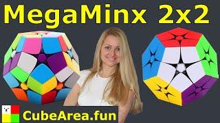 How to solve a Megaminx 2 by 2 (kilominx)  | CubeArea.FUN