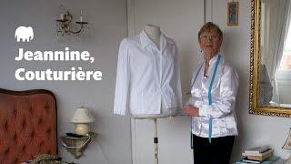 Jeannine, 87 ans, une vie de couture