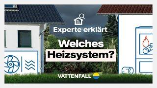 Die wichtigsten Heizsysteme im Vergleich