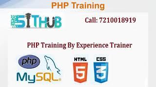 PHP Course | PHP Training | SITHUB