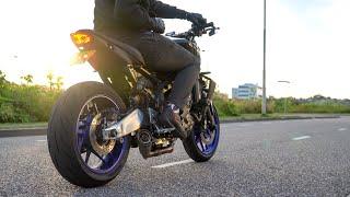 2021 Yamaha MT-09 SP | RAW Sound & Wheelies | Mivv X-M5 (TheBlackMT) 4K