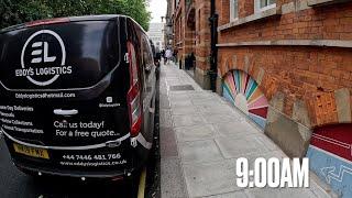 Life of a London Courier | 9 Jobs In a Day! 
