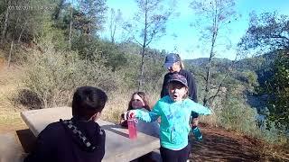 Robbie Point Firebreak Trail Auburn COOL Ca Family Hike to Bridge Part2