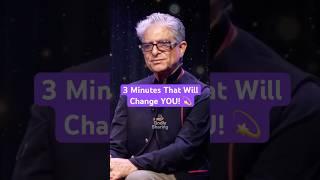  Stop What You’re Doing! 3 Minute Guidance to Awaken NOW  | Deepak Chopra #shorts