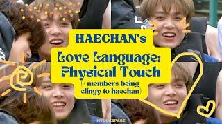 Haechan's Love Language: Physical Touch 