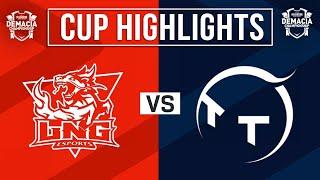 LNG vs TT Highlights ALL GAMES | Demacia Cup 2024 Quarterfinals | LNG Esports vs ThunderTalk Gaming