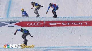 American Nick Baumgartner finishes third in snowboard cross World Cup at Olympic venue | NBC Sports