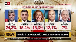 Politica zilei, cu Ioana Constantin. Drulă văd o alternativă la guvernare. Ultimele sondaje P3/3