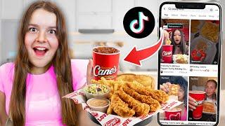 TikTok For You Page DECIDES WHAT we eat for a DAY!