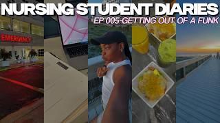 Nursing Student VlogI Failed My First Exam, Getting out of a funk, Staying productive