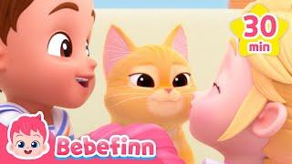 The Ginger Cat Boo and Bebefinn Family Songs | +more compilation | Nursery Rhymes for Kids
