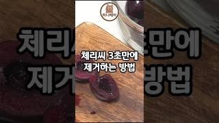 체리씨 3초만이 제거하는 방법 #초간단 #체리씨제거