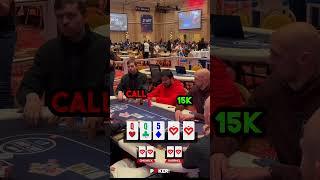 High roller sleeps during $1,000,000 poker tournament!