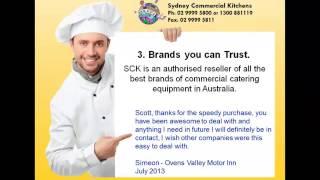 Sydney Commercial Kitchens - What our customers say!
