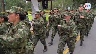 Mujeres prestan servicio militar en Colombia por primera vez en más de 25 años