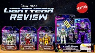 MATTEL LIGHTYEAR TOYS 2022 | COMPLETE "Crystal Grade" Assortment 5" Scale Action Figures REVIEW!