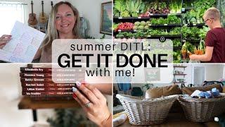 GET IT ALL DONE WITH ME! || SUMMERTIME DAY IN THE LIFE OF A MOM OF 5