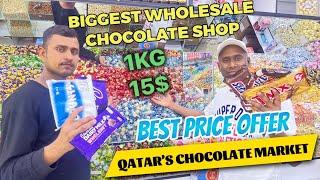 CHOCOLATE MARKET IN QATAR | wholesale price market | plaza mall | jenishliz vlogs