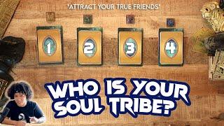 Where is Your Soul Tribe & How To Attract Them!  -  PICK A CARD  (Tarot Reading)