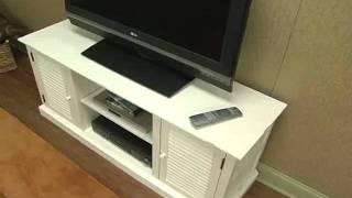 Antebellum Two-Tone Media Stand by Southern Enterprises