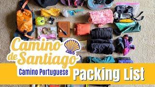What I’m Packing for the Camino (Camino Portuguese Spring 2024)