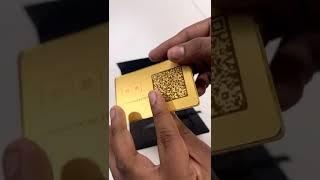 Unboxing the Ultimate Luxury: ZEEQR Gold Card | Exclusive First Look!   #digitalprofiles #tech