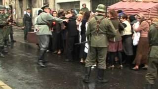 Polish city stages chilling holocaust re-enactment