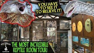 THE MOST INCREDIBLE REPTILE ROOM TOUR! (Camo's Reptiles, Australia)