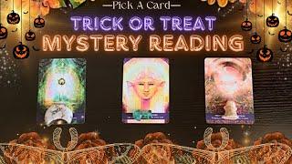 ️TRICK OR TREAT: WHAT CAN YOU EXPECT?! ️ | HALLOWEEN MYSTERY READING  | PICK A CARD