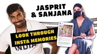 Insta Memories with Jasprit Bumrah and Sanjana Ganesan
