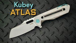 Kubey Atlas: Large, Powerful Titanium Flipper Blade is a Class Act!