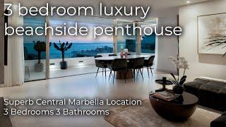 Beachside luxury penthouse in Marbella centre - €1,463,000