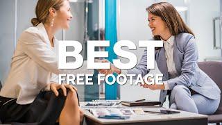 Free Stock Footage BUSINESS WOMAN WORKING in OFFICE and 4k Creative Commons Videos