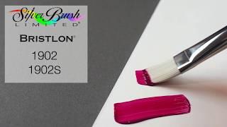 1902 + 1902S Bristlon® Bright - By Silver Brush Limited