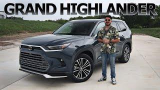 2024 TOYOTA Grand Highlander Hybrid MAX Platinum Review: The Ultimate Family Car!!