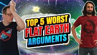 Five Worst Arguments in Flat Earth Debate: Analysis With FTFE