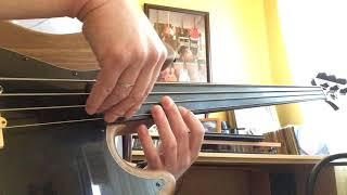 Almost Blue - Chet Baker solo on fretless bass.