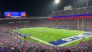 Buffalo Bills Shout song 2022 wild card game vs. NE  1/15/2022