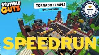 TORNADO TEMPLE WORLD RECORD | 52 SECS WORLD RECORD | STUMBLE GUYS