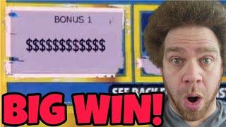 WOW! BIGGGG Bonus win on the MOST EXPENSIVE lottery ticket!