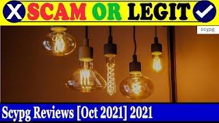 Is Scypg Legit or Scam? (Oct 2021) Watch Scypg Reviews |Scam Inspecter