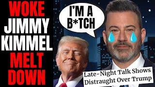 Woke Jimmy Kimmel Starts CRYING Over Donald Trump | Late Night Shows And Celebrities Are SEETHING!