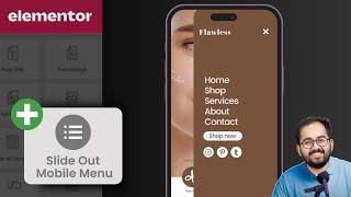 Easy Slide Out Menu in Elementor (No Plugins)