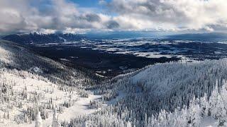 Skiing Beautiful Whitefish Montana 2020